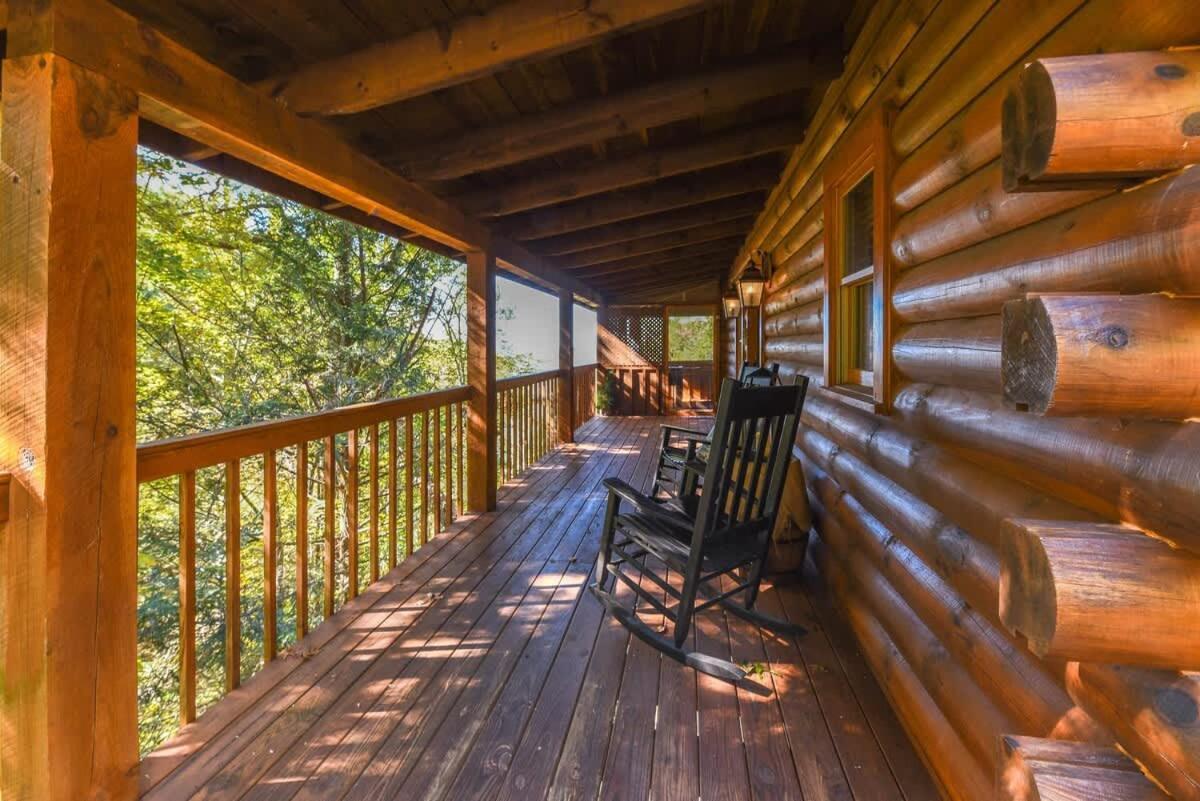 Nice View Fireplace, Hot Tub, Porch Bed, Private Sevierville Dış mekan fotoğraf