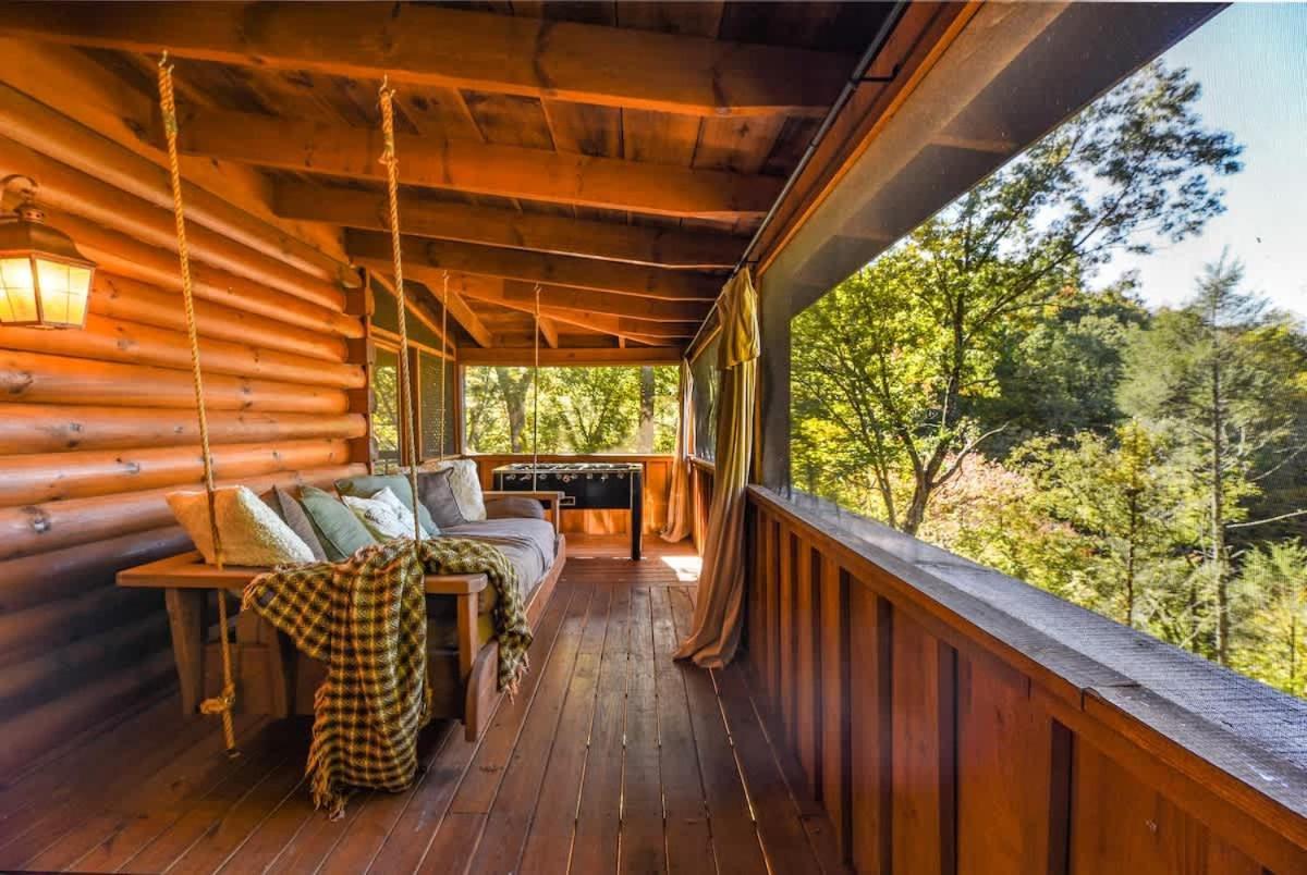 Nice View Fireplace, Hot Tub, Porch Bed, Private Sevierville Dış mekan fotoğraf