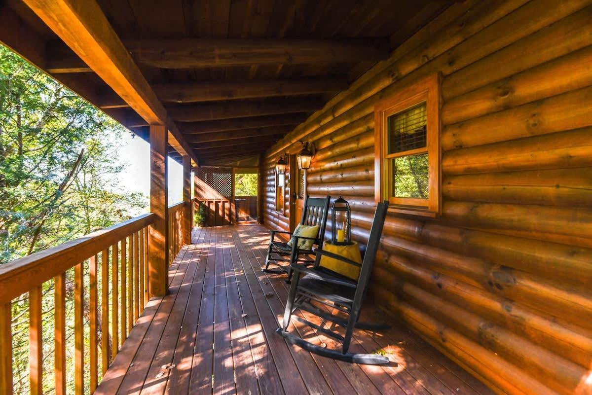 Nice View Fireplace, Hot Tub, Porch Bed, Private Sevierville Dış mekan fotoğraf